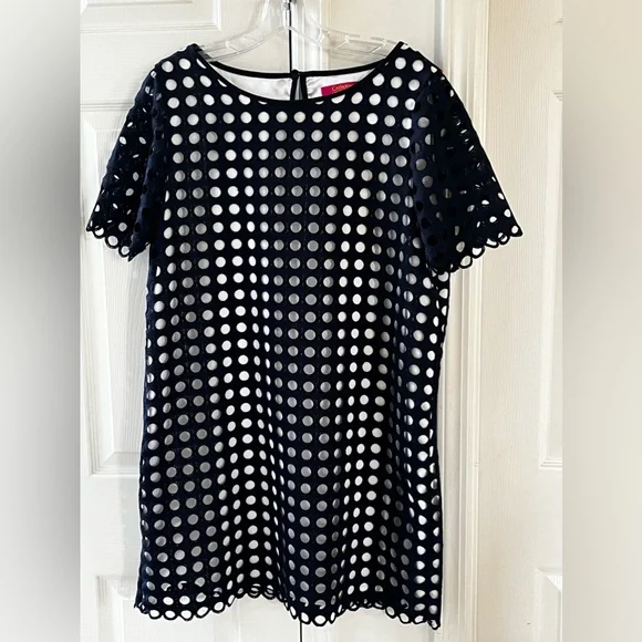 Catherine Malandrino | Dresses | Catherine By Catherine Malandrino Navy Lace  Dress 2 Preowned | Poshmark